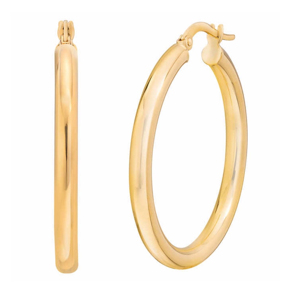 14kt Gold Hoop Earrings